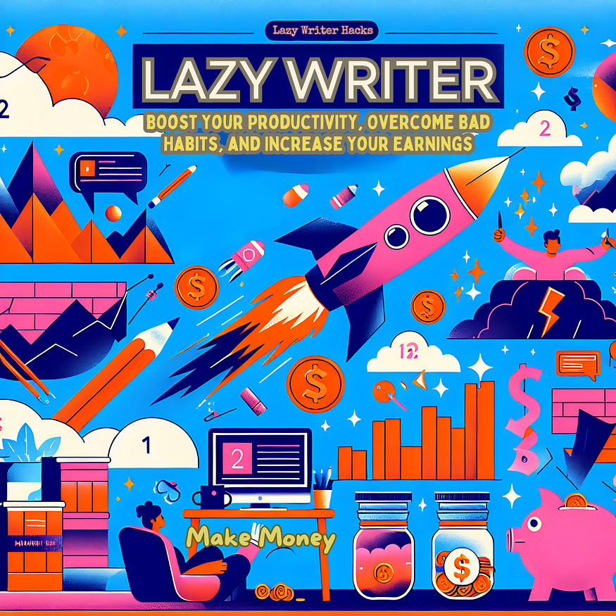 10 Lazy Writer Hacks to Skyrocket Your Productivity, Crush Bad Habits, and Make Bank